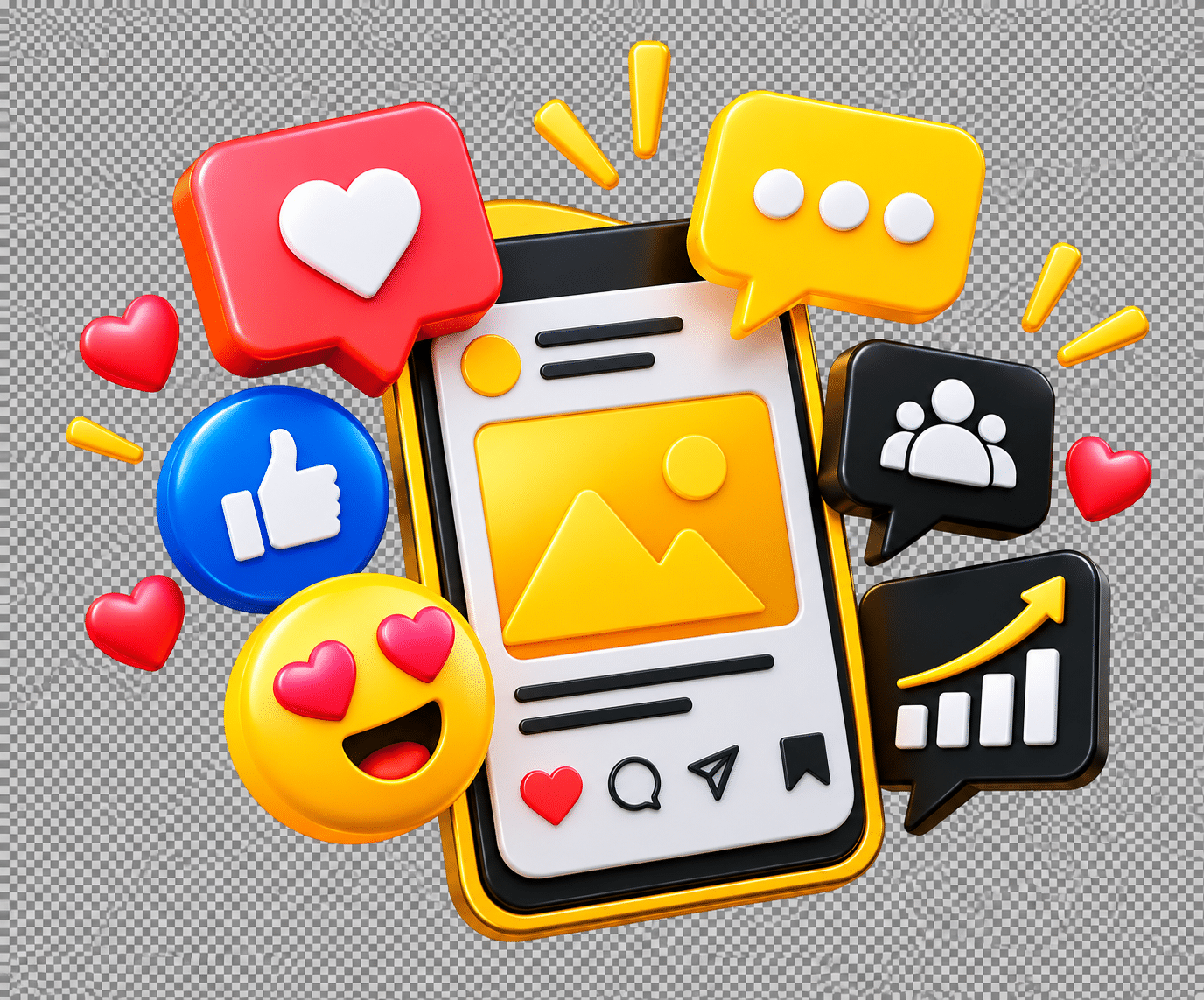 Social media engagement