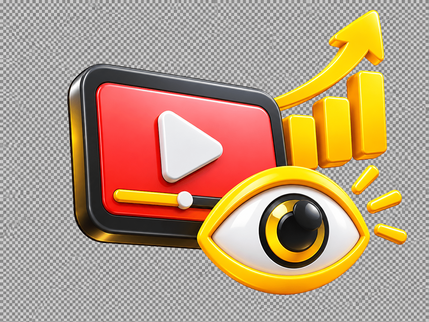 Social media video views