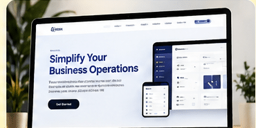 TaskFlow SaaS Landing Page